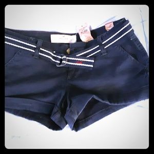 Hollister Co. Navy blue shorts